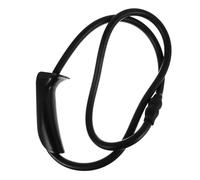 NIYANGLE Ejercitador de Mano para Entrenamiento de Tiro, Banda Elástica de Tracción Negra, Dispositivo Portátil para Fortalecer Brazo y Reflejo en Deportes al Aire Libre