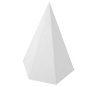 NIYANGLE Escultura Geométrica de Yeso para Decoración del Hogar y Aprendizaje de Dibujo, Modelo Ligero y Decorativo para Practicar Bocetos Artísticos