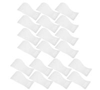 NIYANGLE Espátulas para Depilación Facial y Corporal 20 Piezas de Plástico Transparente Reutilizables Aplicadores Antiadherentes para Crema Depilatoria y Cera Herramienta Profesional