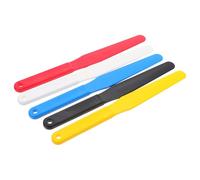 NIYANGLE Espátulas para Mezclar Pintura Al Óleo y Acrílica, 5 Unidades, Plástico Flexible, Colores Aleatorios, para Artistas y Manualidades Profesionales, Uso En Taller y Pintura Creativa