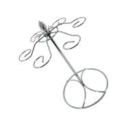 NIYANGLE Estante para Copas de Vino Soporte Creativo de Hierro Plata para Colgar y Escurridor Ahorra Espacio y Exhibe Copas Adecuado para Cocina y Barra