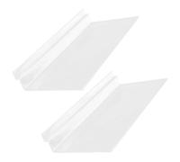 NIYANGLE Estantes de Pared Transparentes para Zapatos, 2 Unidades, Estantes de Plástico Colgantes, Exhibidor Flotante para Zapatería, Adecuado para Tienda y Almacenamiento en Pared