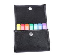 NIYANGLE Estuche Organizador de Medicamentos Semanal 28 Compartimentos Portátil con Bolsa de Almacenamiento Compacto para Medicina Diaria y Viajes al Aire Libre