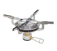 NIYANGLE Estufa de Camping Plegable de Acero Inoxidable, Hornillo de Gas Portátil de 2800w para Camping y Actividades al Aire Libre
