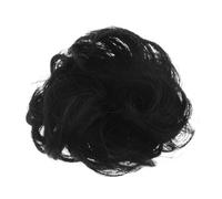 NIYANGLE Extensiones de Cabello Rizado de Pelo para Moño Deshecho Decorativas y Naturales para Bodas y Fiestas