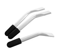 NIYANGLE Extensores de Freno para Sillas de Ruedas de Hierro 3 Piezas Diseño Curvo y Empuñaduras Cómodas para Control Fácil en Uso Diario y Pendientes