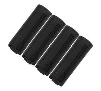 NIYANGLE Extremo del Cinturón de Barrera Retráctil 4 Piezas Instalación Fácil para Control de Multitudes en Oficinas y Áreas Residenciales