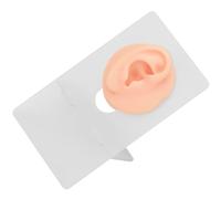 NIYANGLE Falsa para Tatuajes Oreja de Práctica de Silicona 3d Color Carne para Tatuaje y Maquillaje para Principiantes