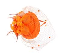 NIYANGLE Fascinator Vintage De Velos Para Fiesta De Té Accesorio De Cabello Elegante Para Mujeres Eventos Especiales y Bodas