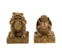 NIYANGLE Figura Decorativa de Pixiu de Latón, Adorno de Color Dorado, Estilo Artístico Moderno y Vintage, para Estudios y Estantería de Exhibición, Fomenta la Armonía Prosperidad
