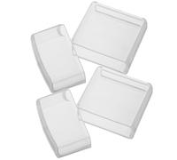 NIYANGLE Funda Protectora para Mechero 2pcs de Plástico Minimalista Compatible con Zippo para Viajes