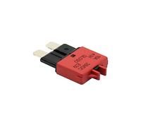 NIYANGLE Fusible reiniciable de 10 amperios fusibles cars fusible automotriz reiniciable Fusible mini disyuntor de 10 amperios manual interruptor automático imperdible rojo