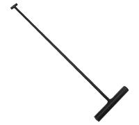 NIYANGLE Gancho de Acero Forma de T 50 CM X 8 MM para Levantar Tapas de Alcantarilla Herramienta Resistente para Rejillas de Drenaje Gancho de Elevación Pesada para Uso Profesional y