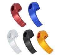 NIYANGLE Gancho para Motocicleta y Casco de Aleación de Aluminio en 5 Colores, Set de 5 Piezas, Resistente y Sencillo de Montar para Accesorios Diarios y Almacenamiento en Scooters