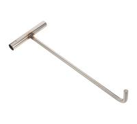 NIYANGLE Gancho para Tapa de Alcantarilla de Acero Inoxidable 38 CM Diámetro 12 MM Gancho Forma de T Reforzado para Elevación de Tapas y Puertas Corredizas Herramienta Multifuncional