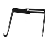 NIYANGLE Ganchos para Colgar Ajustables de Hierro Negro, 5 Piezas, Tamaño Pequeño para Puertas y Armarios, Ganchos Multiusos sin Perforaciones para Abrigos, Sombreros y Bolsos Hogar