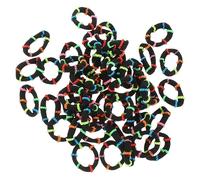 NIYANGLE Gomas Pelo Elásticas 50 Piezas Mini Pequeñas Para Niñas Colores Surtidos Para Diario Fiesta y Peinados Coleteros Bonitos y Cómodos