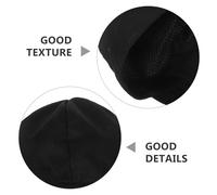 NIYANGLE Gorra de Soldadura Ignífuga de Algodón Negro Ajustable y Reversible Forro Transpirable de Malla Equipo de Seguridad para Soldar Uso Industrial y Protección contra Salpicaduras