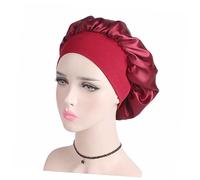 NIYANGLE Gorro De Dormir De Satén Con Diadema Elástica Alta Anticaída Para Mujeres y Niñas Lado Para Quimioterapia Tela Suave