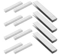 NIYANGLE Grapas Neumáticas para Trabajar la Madera 1000 Piezas en Forma de U Acero Carbono para Carpintería y Uso Profesional Clavadora