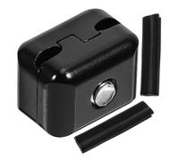 NIYANGLE Hebilla Metálica para Reposaflechas de Aluminio Negro, Clip Antideslizante para Cuerda, Soporte Profesional para Tiro, Accesorio de Resistente y Fácil de Instalar