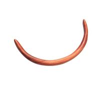 NIYANGLE Horquilla De Luna De Madera De Durazno Accesorio Cabello Chino Palillos Cabello Para Herramienta Para Hacer Moños Estilo Vintage