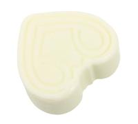 NIYANGLE Jabón Facial Artesanal Barra con Ácido Hialurónico y de Seda Hidratante y Suave Diseño Corazón para Cuidado Natural Piel