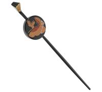 NIYANGLE Japanese Vintage Hair Stick Durable Butterfly Hair Pin For Women Lightweight Flat Design For Kimono Yukata Elegant Cultural Style