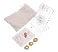 NIYANGLE Juego de Naipes del I Ching 64 Hexagramas en Papel y Plástico para Aprendizaje y Predicción Diseño Único y Apariencia Distintiva