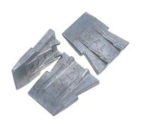 NIYANGLE Kit de 3 Cuñas Metálicas para Mango de Martillo y Mazo Accesorio de Refuerzo Agrícola Resistente a Alta Compresión Herramienta Manual Segura y Versátil para Uso Agrícola