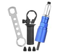 NIYANGLE Kit de Herramientas para Remaches Adaptador de Aleación de Aluminio y Plástico, Remachadora Eléctrica Portátil para Trabajo Mecánico y Metalurgia