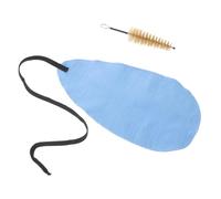 NIYANGLE Kit de Limpieza para Saxofón y Clarinete Paño de Microfibra, Cepillo para Boquilla y Hisopo para Interior, Mantenimiento Profesional para Instrumentos de Viento y Madera, Uso