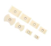 NIYANGLE Kit Prensa para Reloj 8 Piezas Matriz de Plástico Duradero, Prensatelas para Tapa de Caja, Conjunto Profesional para Reparación y Mantenimiento de Relojes