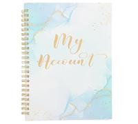 NIYANGLE Libro de Registro Cheques Portátil para Gestión Financiera Personal Rastreador de Gastos y Moneda Cuaderno de Control de Cuentas Bancarias Libreta de Ahorro y Registro de Chequera