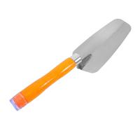 NIYANGLE Llana para Enlucir de Acero Inoxidable con Mango Ergonómico Tamaño Mediano y Borde Liso Herramienta para Alisar Paneles de Yeso y Trabajos de Cemento en Interiores y Exteriores