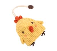 NIYANGLE Llaveros de Crochet Animal con Diseño Kawaii Funda Tejida para Llaves Colgante de Hilo para Mochila Bolso y Accesorios de Coche Protección y Ligera
