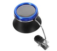 NIYANGLE Lupa de Aumento 10X para Reparación de Relojes y Joyería, Clip Resorte para Sujeción Segura, Aleación de Aluminio Duradera, Herramienta para Uso Profesional y Detallado
