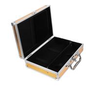 NIYANGLE Maletín de Aluminio Portátil para Herramientas de Manicura y Extracción de Cera Organizador Multiusos de Gran Capacidad con Cierre Seguro y Diseño Resistente para Duradero