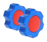 NIYANGLE Manija de Válvula de Compuerta Cierre Estable y Fácil Identificación Azul 2 Piezas de Abs para Uso en Grifos y Tuberías