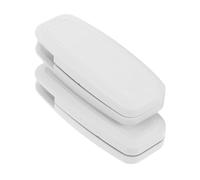 NIYANGLE Manija para Persianas de Ventana 2 Pcs, Accesorio de Plástico Resistente para Tirador de Cordón, Compatible Cortinas Verticales y Enrollables, Adecuado para Recambio y Decoración