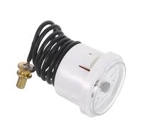 NIYANGLE Manómetro de Presión de Agua para Calefacción por Suelo Radiante, Accesorio Resistente para Reparación de Calderas Murales Conector de 6 MM, Uso en Sistemas Domésticos