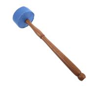 NIYANGLE Martillo para Cuenco Tibetano de 28cm Fieltro y Madera, Accesorio para Meditación y Sonido Agarre Cómodo y Propiedades Acústicas Mejoradas
