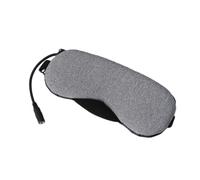 NIYANGLE Máscara De Ojos De Vapor Recargable Ojo Corriente Antifaz Usb Dormir Con Los Ojos Vendados Venda De Enfriamiento Gris