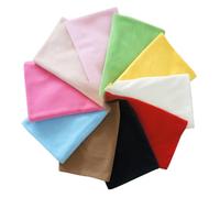 NIYANGLE Materiales de Costura de Tela Polar 10 Piezas para Manualidades de Patchwork, Tela Hecha a Mano, Uso en Vestidos y Cortinas para Mujeres y Niñas Color Aleatorio