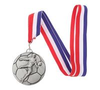 NIYANGLE Medalla de Fútbol Colgante de Aleación de Zinc, Gran Medalla de Premio para Eventos Deportivos, Accesorio para Premiación de Campeones, Adecuado para Partidos y Ceremonias