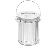 NIYANGLE Mini Cubo de Basura de Metal Pequeño con Tapa Papelera de Escritorio Compacta y Ligera para Cocina Baño y Oficina Organizador Práctico para Desechos y Objetos Pequeños Uso en