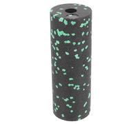 NIYANGLE Mini Rodillo Masajeador de Espuma para Masaje Muscular y Columna, Diseño Ranurado Verde, Portátil para Relajación y en Casa