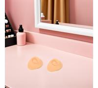 NIYANGLE Modelo de Entrenamiento de Piercing Ocular de Silicona Realista Color Piel 2 Piezas para Práctica Profesional Parte del Cuerpo Simulada para Perforación y Formación Piercings