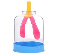 NIYANGLE Modelo Pulmonar Humano Con Movimiento De Diafragma Herramienta Científica Educativa Compacto Y Portátil Para Experimentos Educativos Y Entrenamiento Médico Respiratorio