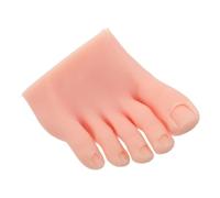 NIYANGLE Modelo Silicona Suave para Práctica de Manicura Entrenamiento Realista para Uñas Acrílicas Derecho Reutilizable para Principiantes y Profesionales